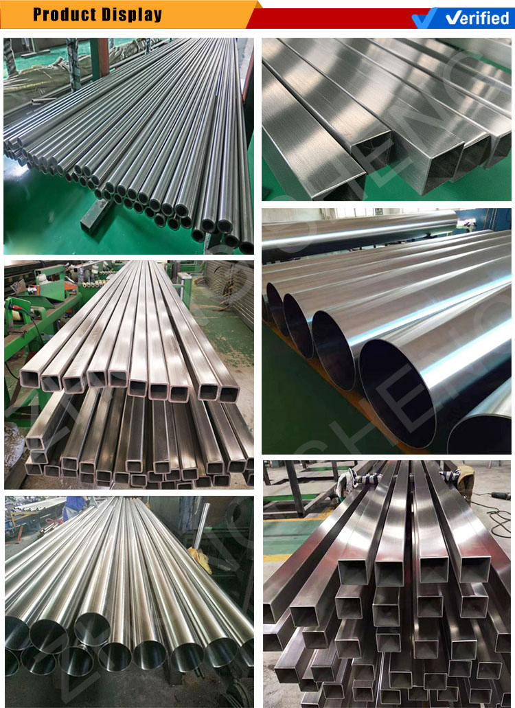 ERW Welding Line Type Stainless Steel Round Pipe N06600 Industrial Application with BS Standard