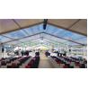 Buy cheap Commercial Outdoor Event Tent Canopy Big Span Aluminium Structure Width 3-50m from wholesalers