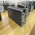 6063-T5 Aluminum U Channel For Glass Railings
