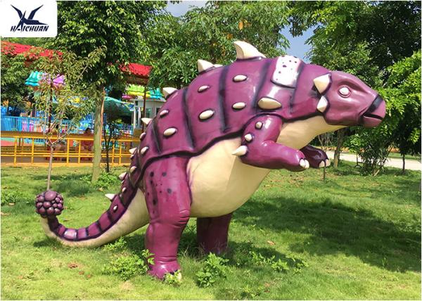 Buy cheap Well-received Outside Display Lifelike Customized Fiberglass Dinosaur Statues from wholesalers
