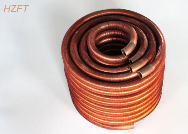 Buy cheap Waste Heat Recovering Fin Coil Heat Exchanger in Domestic Water Boilers from wholesalers