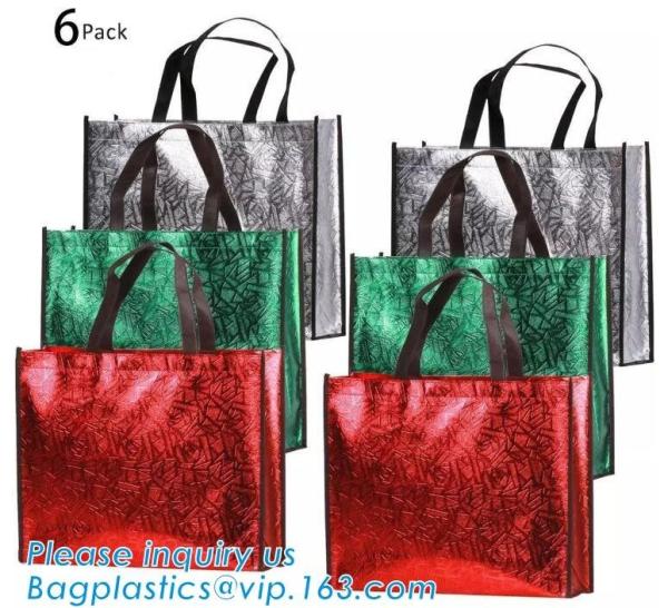 Custom collapsible reusable folding non woven bag murah shopping bags,