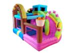 Custom Logo Yard Plato PVC Inflatable Bounce House