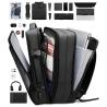 Buy cheap Polyester Oxford Lightweight Laptop Backpack Men USB 17inch Laptop Bag from wholesalers