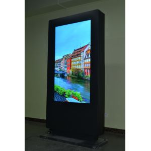 Buy cheap 65 Inch IP65 Outdoor Touch Screen Digital Signage Totem 2500 nits Sunlight Viewable product