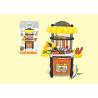 Buy cheap 26 " Burger Shop Pretend Role Children's Play Toys , 37Pcs Green Kitchen Set from wholesalers