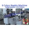 Buy cheap Automatic Napkin Folding Machine With 2 Colors High Quality Full Printing from wholesalers