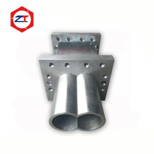 Buy cheap 45# / A101 C Liner Material Twin Screw Extruder Parts , Bubble Film Extruder Machine Barrel，High Wear-resistant from wholesalers