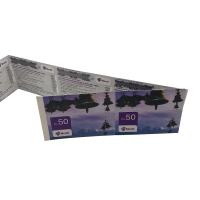 Buy cheap Fan Fold NFC RFID Paper Tickets ISO14443A For Train Or Transportation product