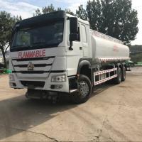 Buy cheap Sinotruk Howo 20000L Diesel Fuel Tanker Truck , 6000 Gallon Tanker Truck product