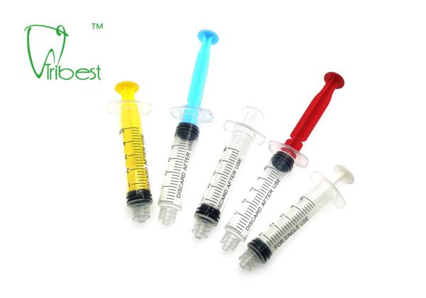Buy cheap Medical Self Aspirating Disposable Colorful Dental Syringe 5ml from wholesalers
