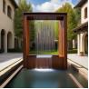Buy cheap Rusty Corten Steel Water Feature For Garden Decoration from wholesalers
