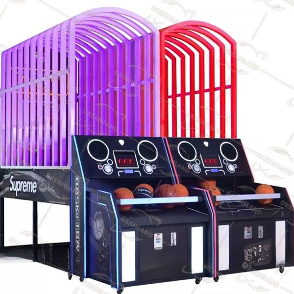 Buy cheap Dreamland Exclusive Design Coin Operated Luxury Slam King Basketball Machine For Indoor Amusement Park from wholesalers