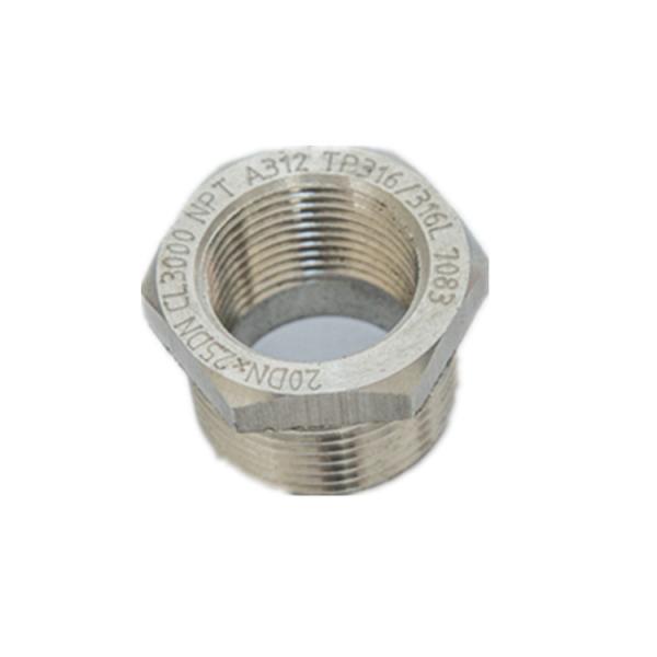 Buy cheap Ss ASTM Hex Reducing Bush Female Pipe Adaptor 6000 Psi 316l from wholesalers