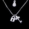 Buy cheap 925 Silver Necklace New Jewellery Design Cute Blue Dolphin Shape Jewelry from wholesalers