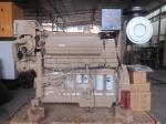 500HP Marine Electric Generator , Wet Type Marine Diesel Generators For