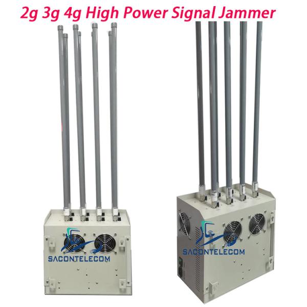 Buy cheap VSWR System 8 Channels 240w 100m Prison Cell Phone Jammer from wholesalers