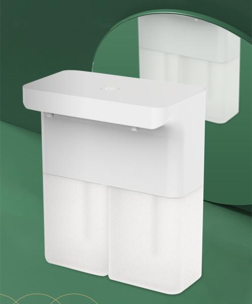 Buy cheap USB Restaurant Hand Soap Dispenser 600ML Polypropylene White Plastic from wholesalers