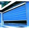 Buy cheap Blue 1.2mm Curtain 0.25KW Fireproof Garage Door from wholesalers