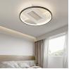 Buy cheap Minimalist Bladeless Ceiling Fan With Light , Multi Shape Electric Ceiling Fan With Remote from wholesalers