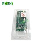 Transparent ESD Packaging Trays Plastic PET Hinge Clam Shell ESD Blister Tray