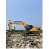 Buy cheap 215VS Tracked Used Hyundai Excavators Earthmoving 21T Digger Used Wheel Excavator from wholesalers