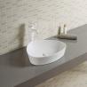 Buy cheap Grey Color Acid Resistance Counter Top Wash Basin Smooth Ceramic Bathroom Sink from wholesalers