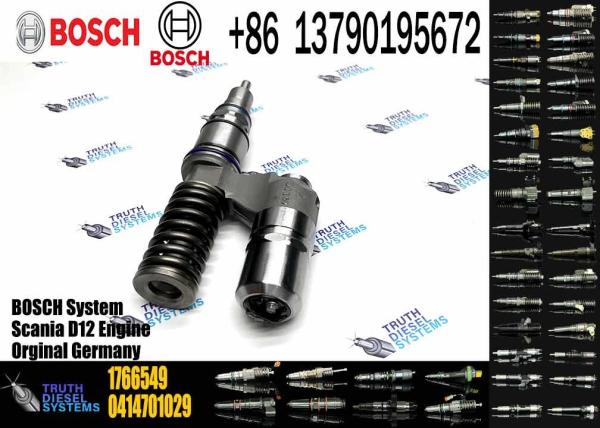 Buy cheap ELIC Excavator 0414701037 0414701062 1766549 Engine Common Rail Fuel Injector from wholesalers