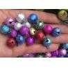 Buy cheap wrinkle colorful Brass bell, metal jingle bell for Christmas decoration supplier from China factory from wholesalers