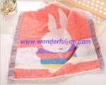 Promotional best terry kids cute monogrammed hand towels