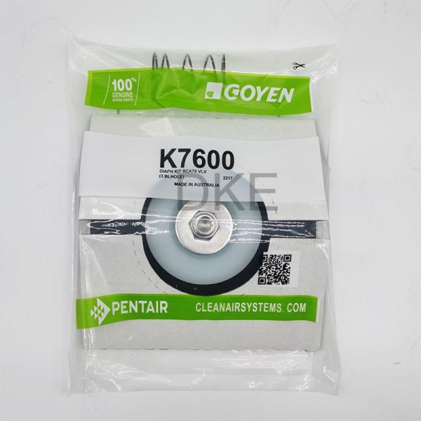 Goyen Type Diaphragm Repair Kit K7600 CA76 / RCA76 Size 3" MM T Series Buna /