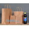 Buy cheap ECO Friendly Bread Paper Bag/Snack Food Packaging/Brown Kraft Paper Bags,Print Logo Cloth Foods Bread Packaging Brown Kr from wholesalers