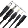 Buy cheap CUSTOM 5V 1A 2A Male to Male Female 5521 5525 3.5mm DC Power Extension Cable from wholesalers