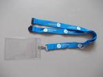 Printed neck lanyards for id cards, id badge lanyards wholesale,