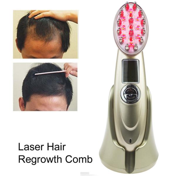 Buy cheap Red Led Light Hair Regrowth Laser Comb Scalp Massage 650nm Low Level Laser from wholesalers