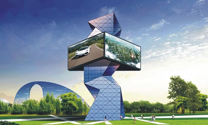Nationstar Chip Outdoor Full Color LED Display 6mm Pixel Pitch 6000cd/sqm Brightness
