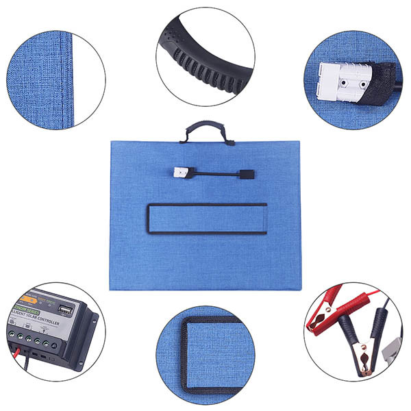 100W Solar Blanket Portable Solar Panel Blanket