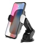 Rubber Oil Coating Infrared Sensor 15W Wireless Phone Charger