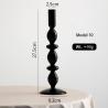 Buy cheap Black Ramadan Glass Candle Holder Jar Stand For Wedding Gift Desktop Decoration from wholesalers