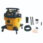 Powerful Heavy Duty Motor Commercial Wet Dry Vacuum Cleaner 6 Gallon 4HP