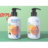 Buy cheap 11.83oz White PET Plastic Bottles Frosted Silk Screen Print Body Cream Lotion Pump from wholesalers