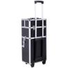 Buy cheap 3 In 1 Portable Beauty Case Trolley Box Shining Appearance For Makeup Artists from wholesalers