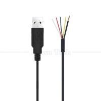 Buy cheap Shield USB A Male to 4 Bare Wires Open End Pigtail Cable product