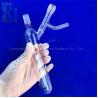 Buy cheap High Temperature Fused Quartz Threaded Tube Ground Quartz Glass Tube from wholesalers