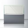 Buy cheap Stainless Steel Glass Shelves Display Glass Kitchen Cabinets with Customized Logo from wholesalers