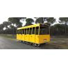 Buy cheap Gasoline Power 62 Seats Mini Trackless Train 76 KW Rated Power CE Approved from wholesalers
