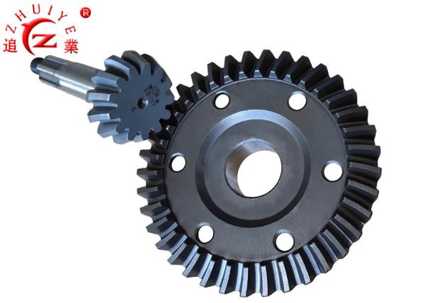 CG150 CG200 Auto Rickshaw Gear , CNC Spiral Bevel Gear Crown Pinion 20CrMnTi