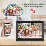 JCVISION JC-FRAME DIGITAL PHOTO FRAME 10.1 inch WIfi Android Photos VIdeos