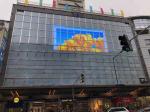 P10.4 Aluminum Cabinet Transparent LED Video Screen Glass Advertising LED