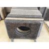 Buy cheap Hard Solid Natural Granite Vanity Tops High Density 2.8 G / Cm3 For Hotel Bathroom from wholesalers